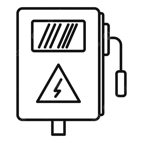 electrical box icon|electrical box logo.